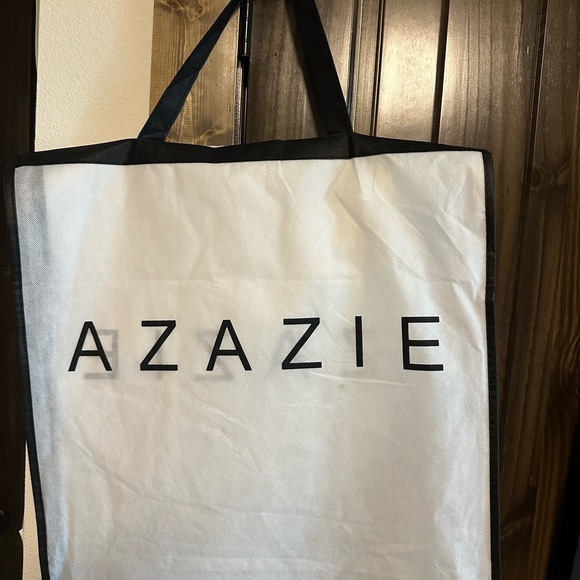 NWOT Azazie Molly A Line One Shoulder Chiffon Maxi Dress in Stormy Purple - Picture 4 of 5